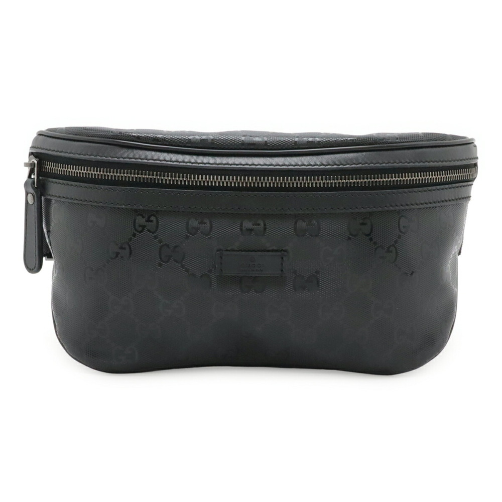 GUCCI Black Leather Pouch - Picture 2 of 9